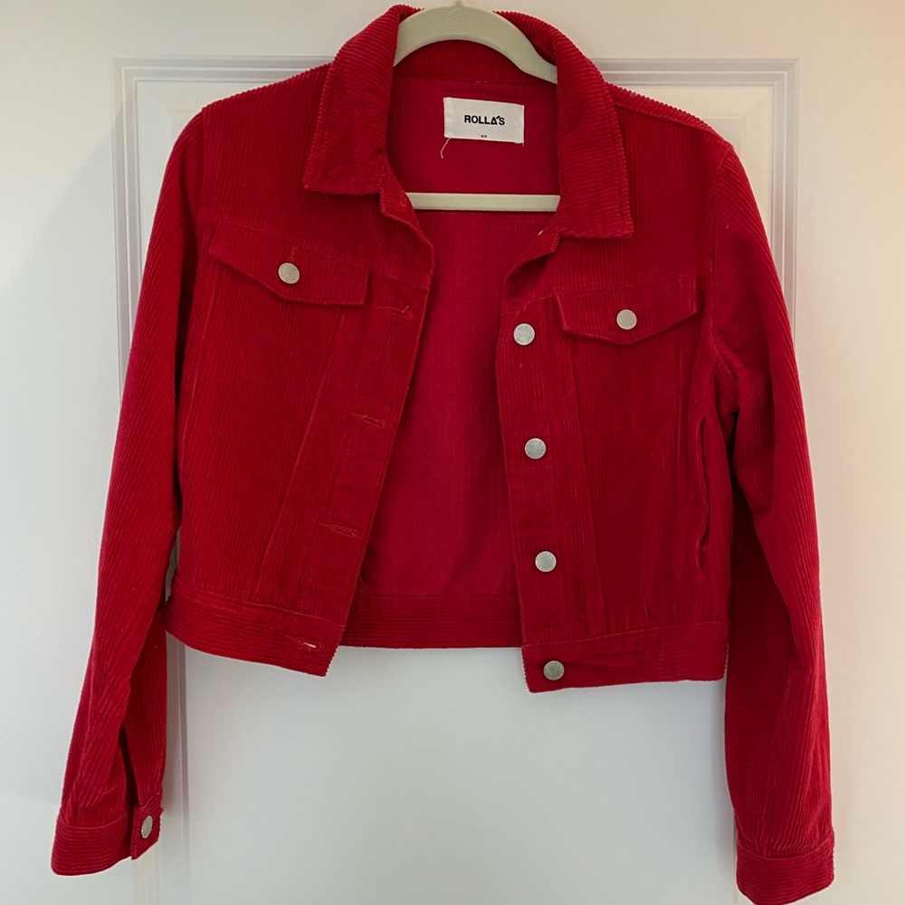Rolla’s red corduroy jacket